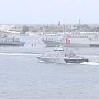 Вторая общая тренировка посвященного Дню ВМФ парада прошла в Севастополе