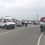 Крымские спасатели помогли при ДТП с рейсовым автобусом